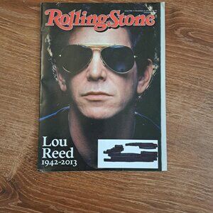 ROLLING STONE MAGAZINE LOU REED NOVEMBER 2013 BECKY G
